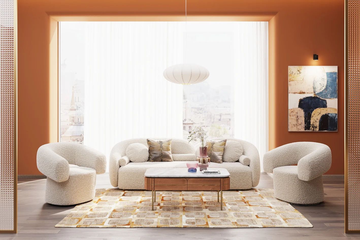 Подушка KARE Kissen Glitter Dragonfly Braun 55242