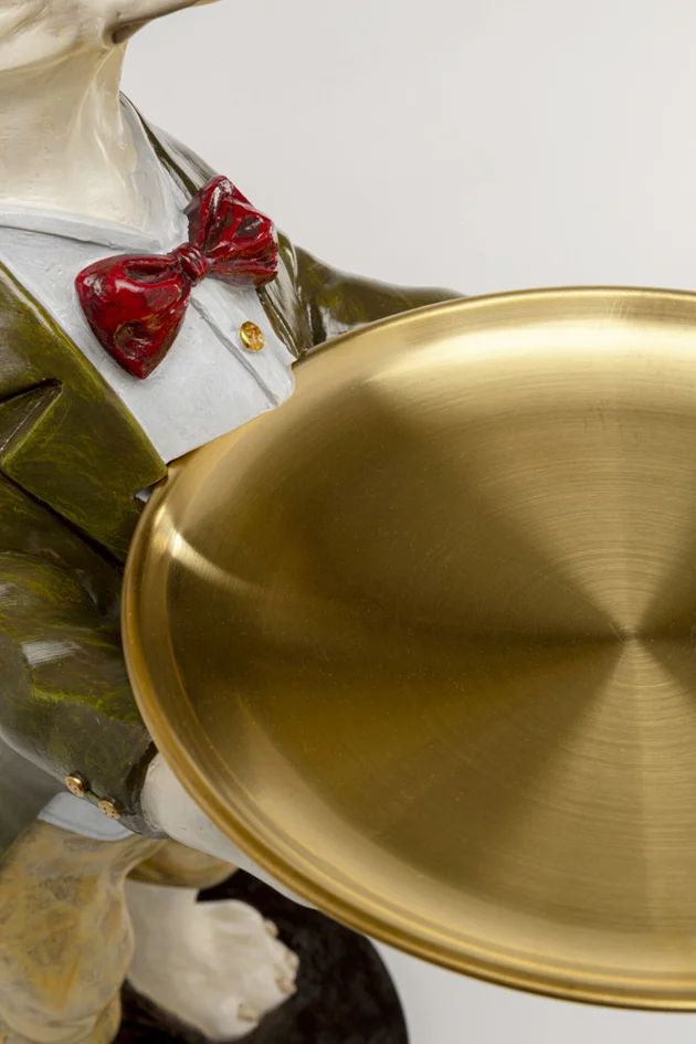 Мелочница KARE Deko Figur Gentleman Dog Tray 56919