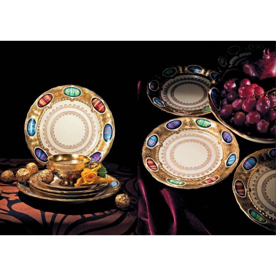 Кофейный сервиз Rudolf Kampf Antique Medallions 07160714-2020k