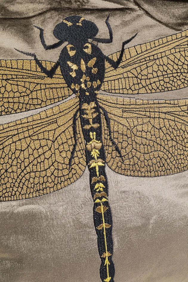 Подушка KARE Kissen Glitter Dragonfly Braun 55242