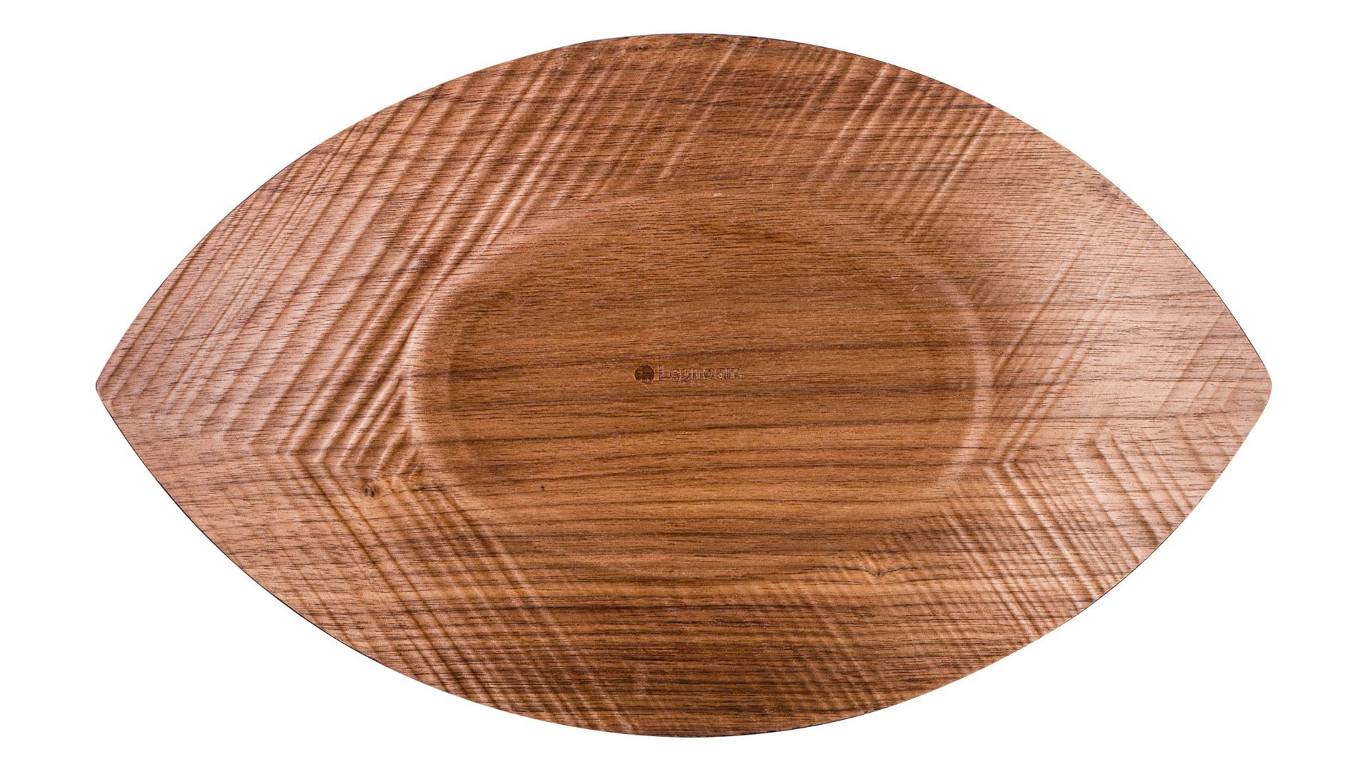 Поднос сервировочный Legnoart Leaf M Walnut LT-11