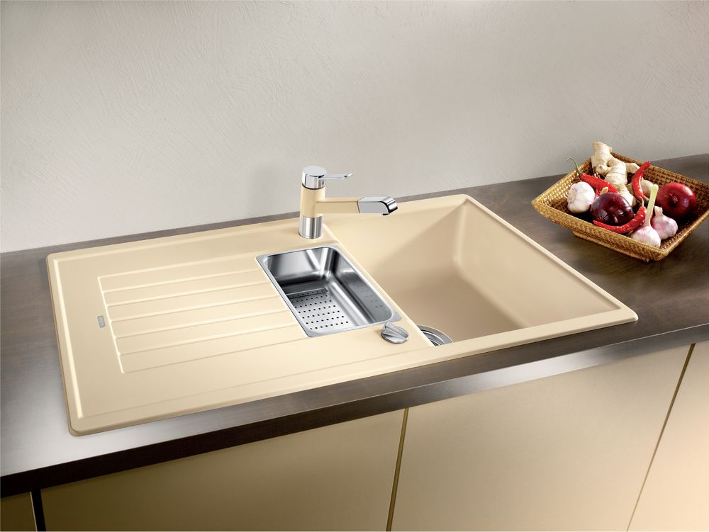 Кухонная мойка Blanco Zia 6S Silgranit White 514742