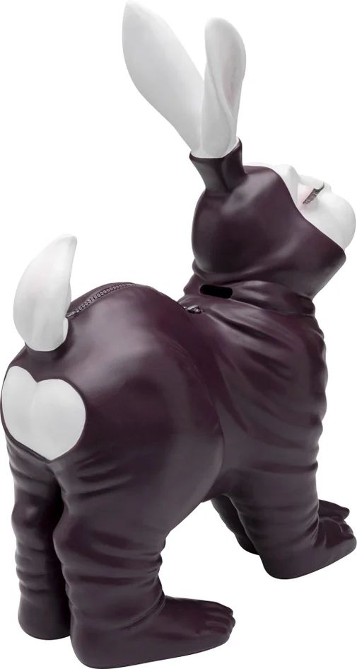 Копилка KARE Spardose Fetish Bunny Standing Burgundy 57482