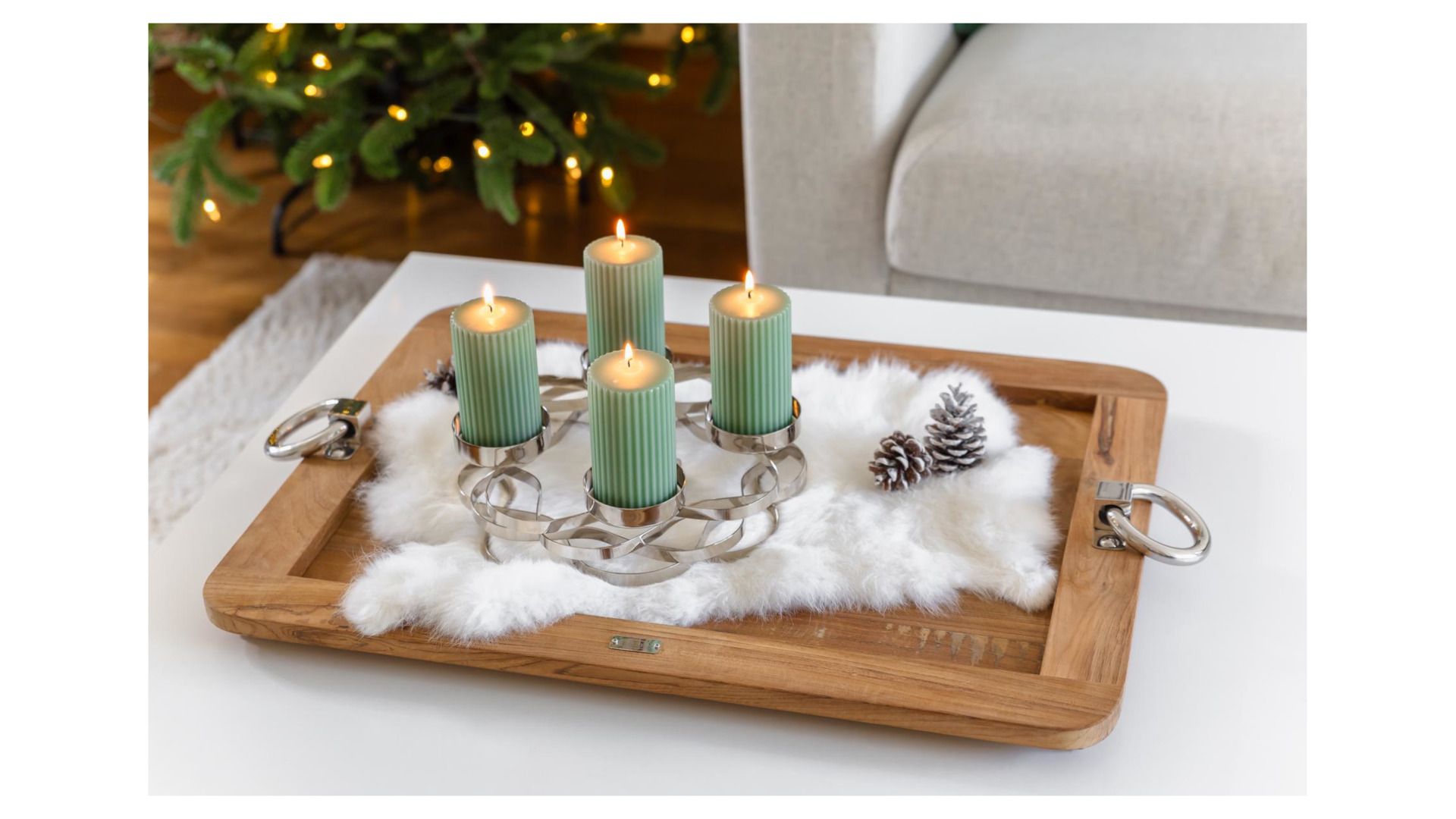 Подсвечник Edzard Adventskranz Alita 7923