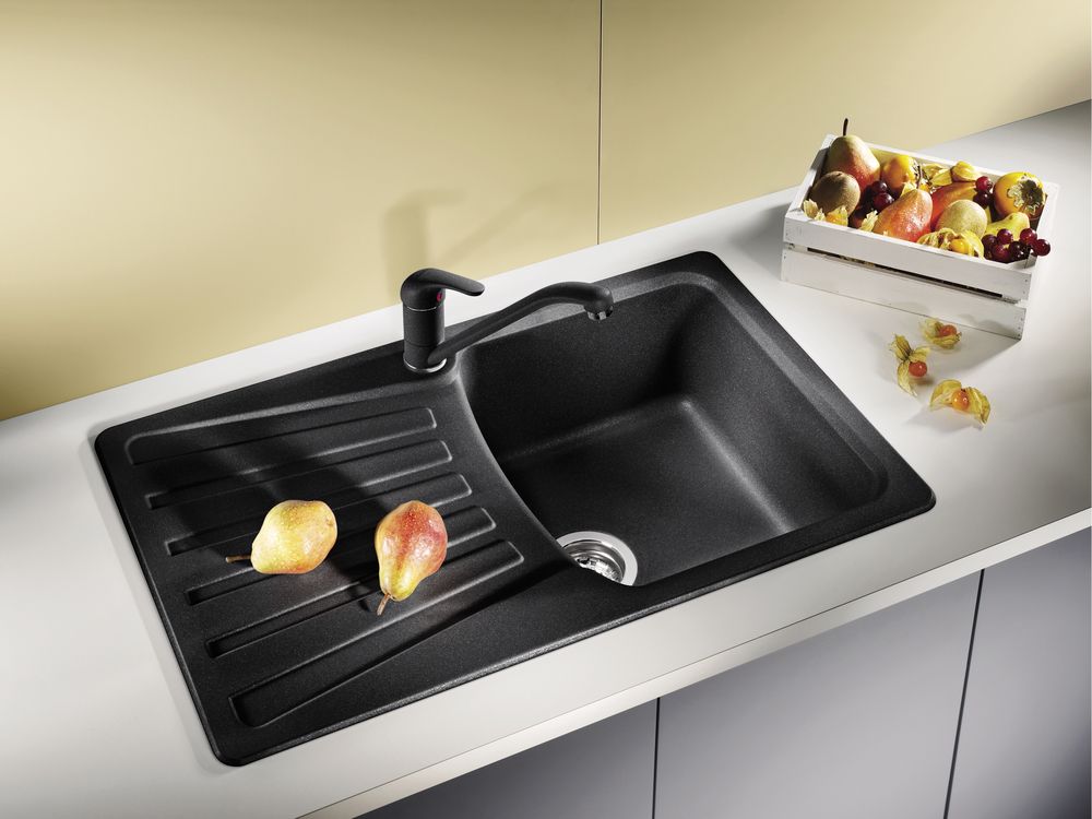 Кухонный смеситель Blanco Daras Silgranit-Look Anthracite 524180