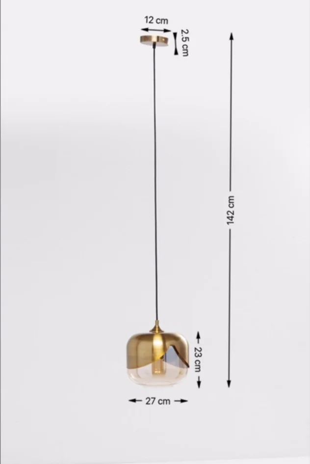 Подвесной светильник KARE Hängeleuchte Golden Goblet 67634