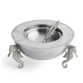 Икорница с ложкой Michael Aram Ocean Reef Caviar Dish w/ Spoon 175376