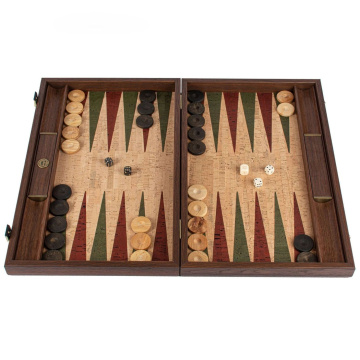 Нарды Manopoulos Premium Handcrafted Natural Cork Backgammon Set BFF1NAT