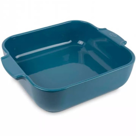 Форма для запекания Peugeot Appolia Plat four céramique carré azuré 61982