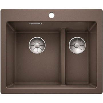 Кухонная мойка Blanco Pleon 6 Silgranit Split Coffee 521698