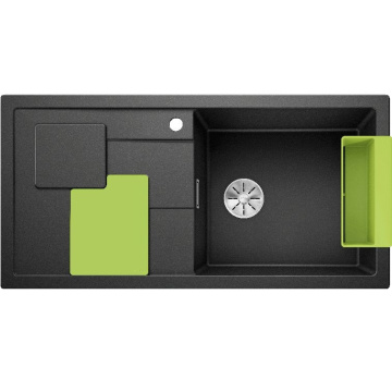 Кухонная мойка Blanco Sity XL 6 S Silgranit Anthracite + Kiwi accs 525060