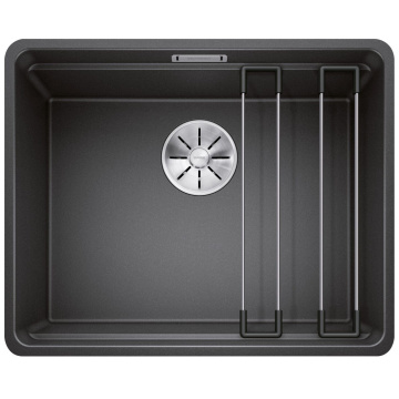 Кухонная мойка Blanco Etagon 500-F Silgranit Anthracite 526343