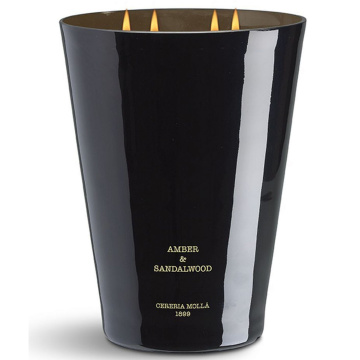 Ароматическая свеча Cerer&iacute;a Moll&aacute; 1899 Boutique Amber & Sandalwood XXL Scented Candle 5002
