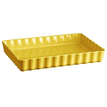 Форма для выпечки Emile Henry Plat à Tarte Rectangulaire Jaune Provence EH906038