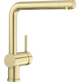 Кухонный смеситель Blanco Linus PVD Satin Gold 526683