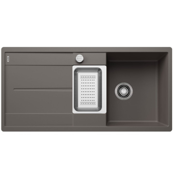 Кухонная мойка Blanco Metra 6S-F Silgranit Volcano Grey 527301