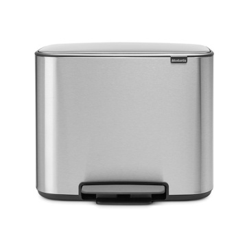 Ведро для мусора Brabantia Bo Pedal Bin Matt Steel Fingerprint Proof 121128