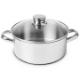 Кастрюля с крышкой Silampos Essential Glass Casserole 63C122WG1022. фото 1