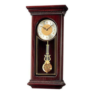 Настенные часы с маятником Seiko Quartz Wall Clock QXH008BN