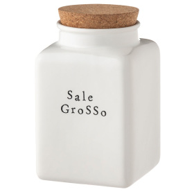 Банка для соли Nuova Cer Easy Barattolo Sale grosso bianco 9063/5-EAW