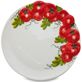 Тарелка обеденная Edelweiss Tomato Dinner Plate EDW-634