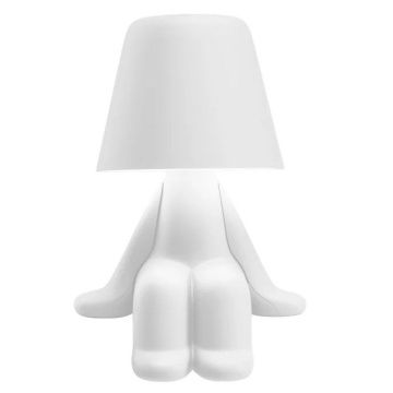 Настольная лампа Qeeboo Sweet Brothers Sam White Table Lamp 43005SM-WH