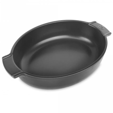 Форма для запекания Peugeot Appolia Plat four c&eacute;ramique ovale ardoise 60602