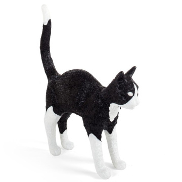 Настольная лампа Seletti Jobby The Cat Black & White 15042