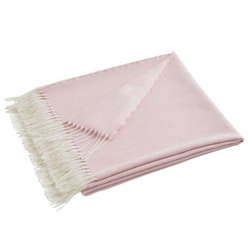 Плед Blanc des Vosges Plaid Plume Rose PLUME-RO