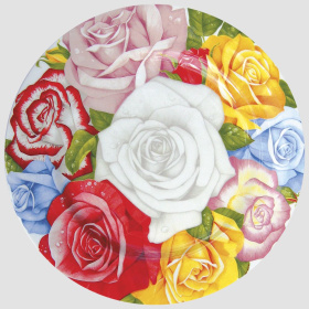 Блюдо сервировочное Taitù Romantica Portata Rotondo/Segnaposto 2-16