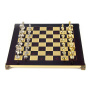 Шахматы Manopoulos Classic Metal Staunton Chess Set S34RED. фото 3