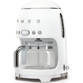 Кофеварка капельная Smeg Macchina da Caffè Filtro 50's Style Bianco DCF02WHEU
