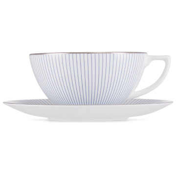 Чашка чайная с блюдцем Wedgwood Jasper Conran Pin Stripe Teacup & Saucer 1058025