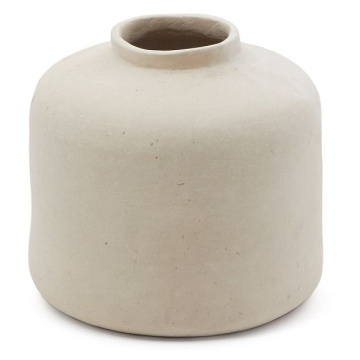 Ваза La Forma Serina Papier-Mache White Vase LF-190617