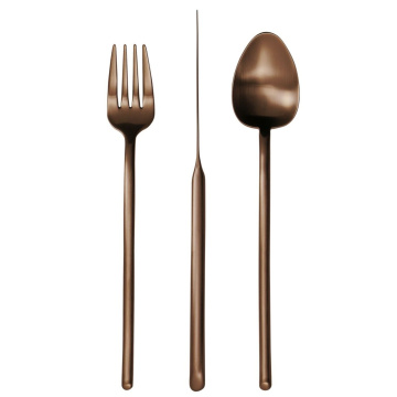 Набор столовых приборов Herdmar Stick Fancy Mate Chocolate PVD Cutlery Set 1490000-mch