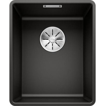 Кухонная мойка Blanco Subline 320-F Silgranit InFino Black 525982