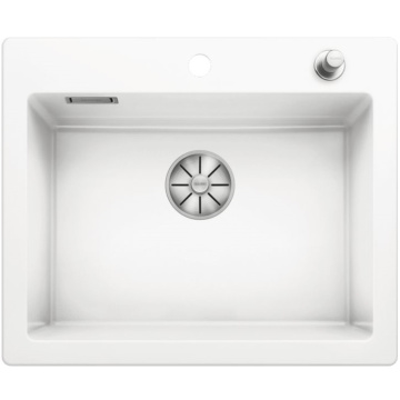 Кухонная мойка Blanco Palona 6 Ceramic PuraPlus Crystal White Glossy 524731