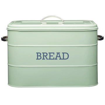 Хлебница KitchenCraft Living Nostalgia Sage Green Bread Bin LNBBINGRN