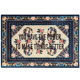 Ковер Seletti Burnt Carpet You Have The Power 18228