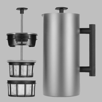 Френч-пресс Espro P6 French Press Coffee Maker Brushed Steel 2132C2