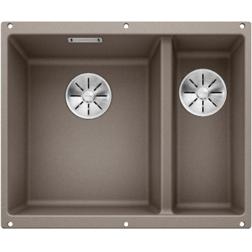 Кухонная мойка Blanco Subline 340/160-U Silgranit InFino Tartufo 523556