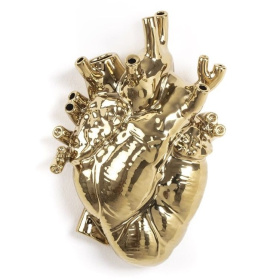 Ваза Seletti Love in Bloom Gold Vase 09921