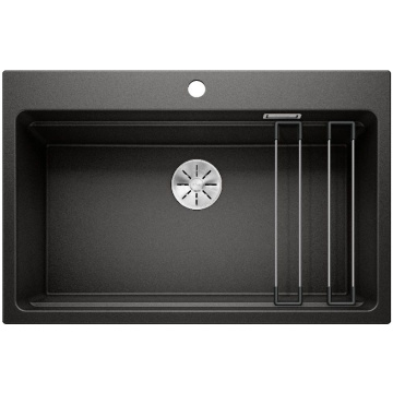 Кухонная мойка Blanco Etagon 8 Silgranit Black 525893