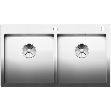 Кухонная мойка Blanco Claron 400/400-IF/А InFino PushControl 521654