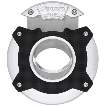 Сигарный каттер XiKar Ensō Round Cigar Cutter Silver XI-500SL