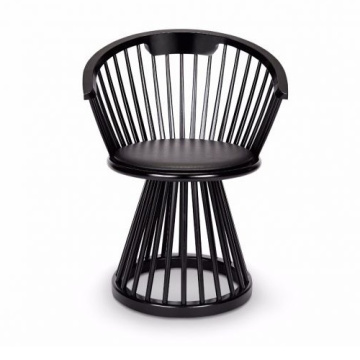 Стул Tom Dixon Fan Dining Chair Black FAD01BL