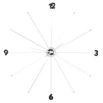 Настенные часы KARE Wanduhr Like Umbrella Chrome 30199