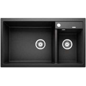 Кухонная мойка Blanco Metra 9 Silgranit Black 525936