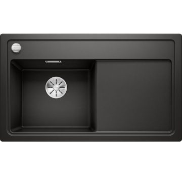 Кухонная мойка Blanco Zenar 45S Silgranit InFino Black 526034