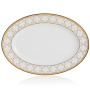 Блюдо овальное Noritake Trefolio Gold NOR4945L/97244. фото 1